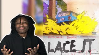 THIS SONG IS DOPE!!! | Juice WRLD, Eminem & Benny Blanco - Lace it