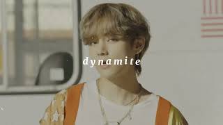 bts - dynamite (slowed + reverb)