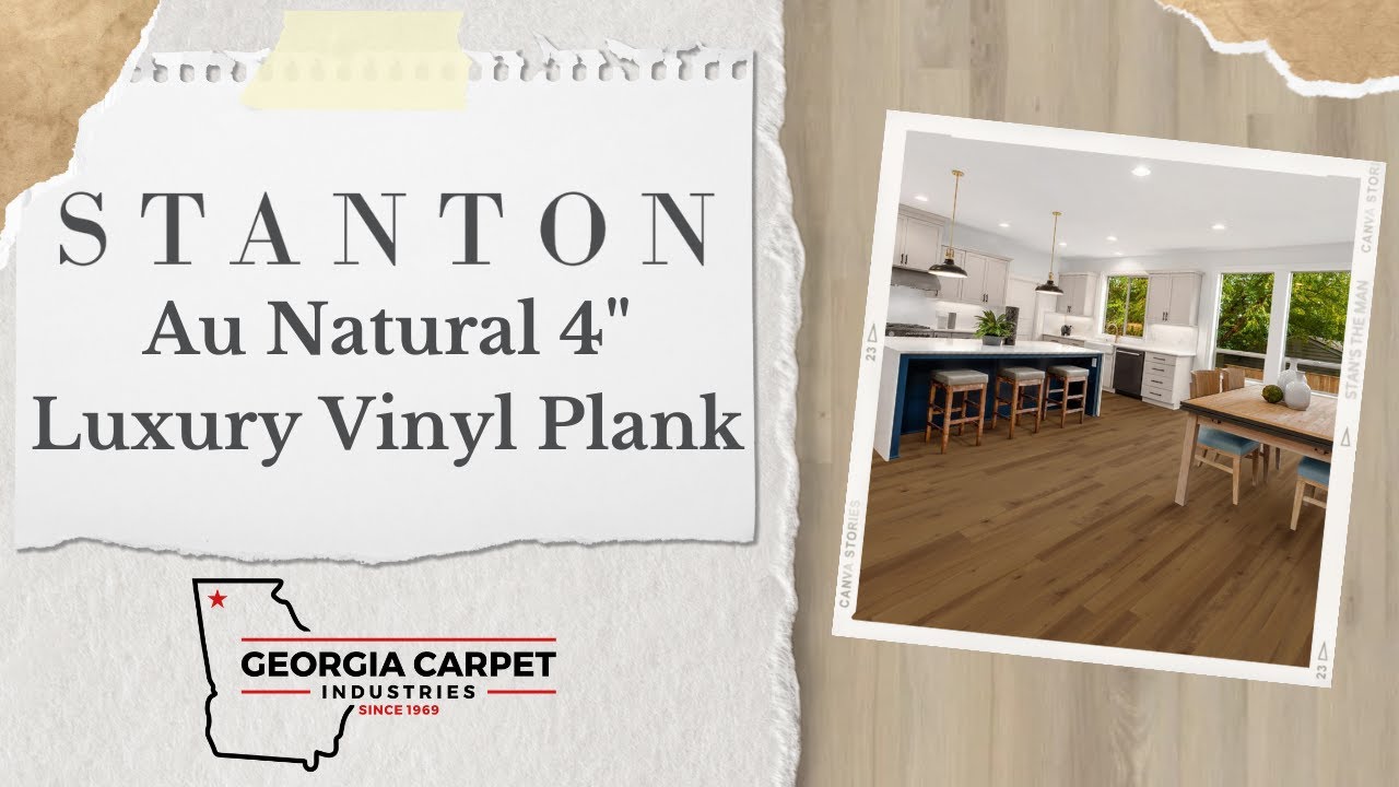 Stanton Natural Beauty 4 Beachley Simply White Luxury Vinyl Plank