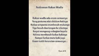 Download Lagu Nadhom Rukun Wudhu MP3