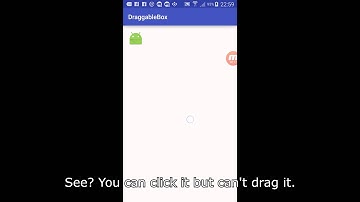 Android Studio Tutorial - Draggable View PART 2 - Conflicts handling