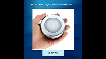 Motion Sensor Light | Motion Activated LED Light