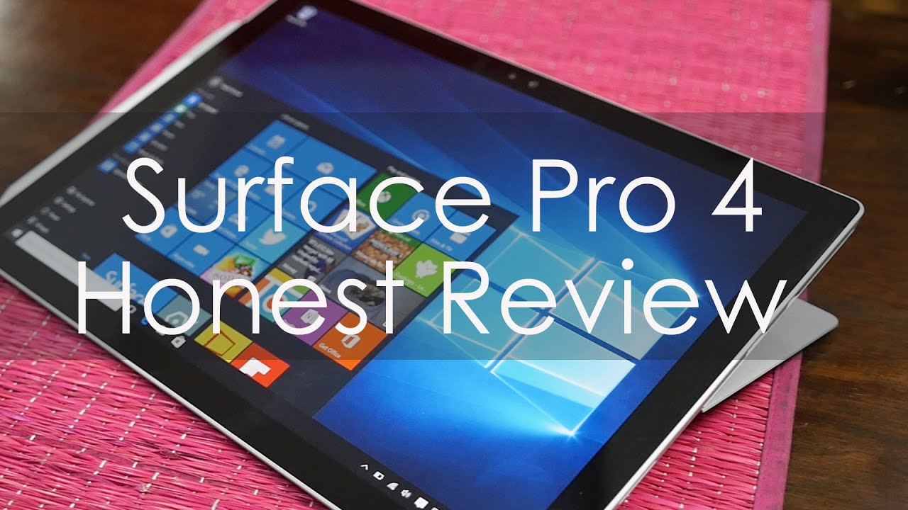 Honest Long Term Review for Microsoft Surface Pro 4 - Vlog Style 