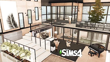 Sims 4 City PENTHOUSE [No CC] - Speed Build | Kate Emerald