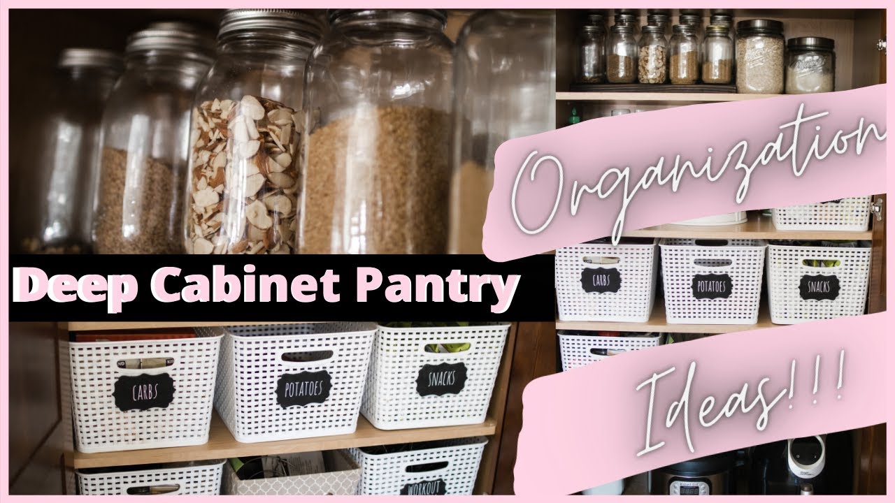 how do I organize a deep pantry cabinet? - The Chat Board - The  Well-Trained Mind Community