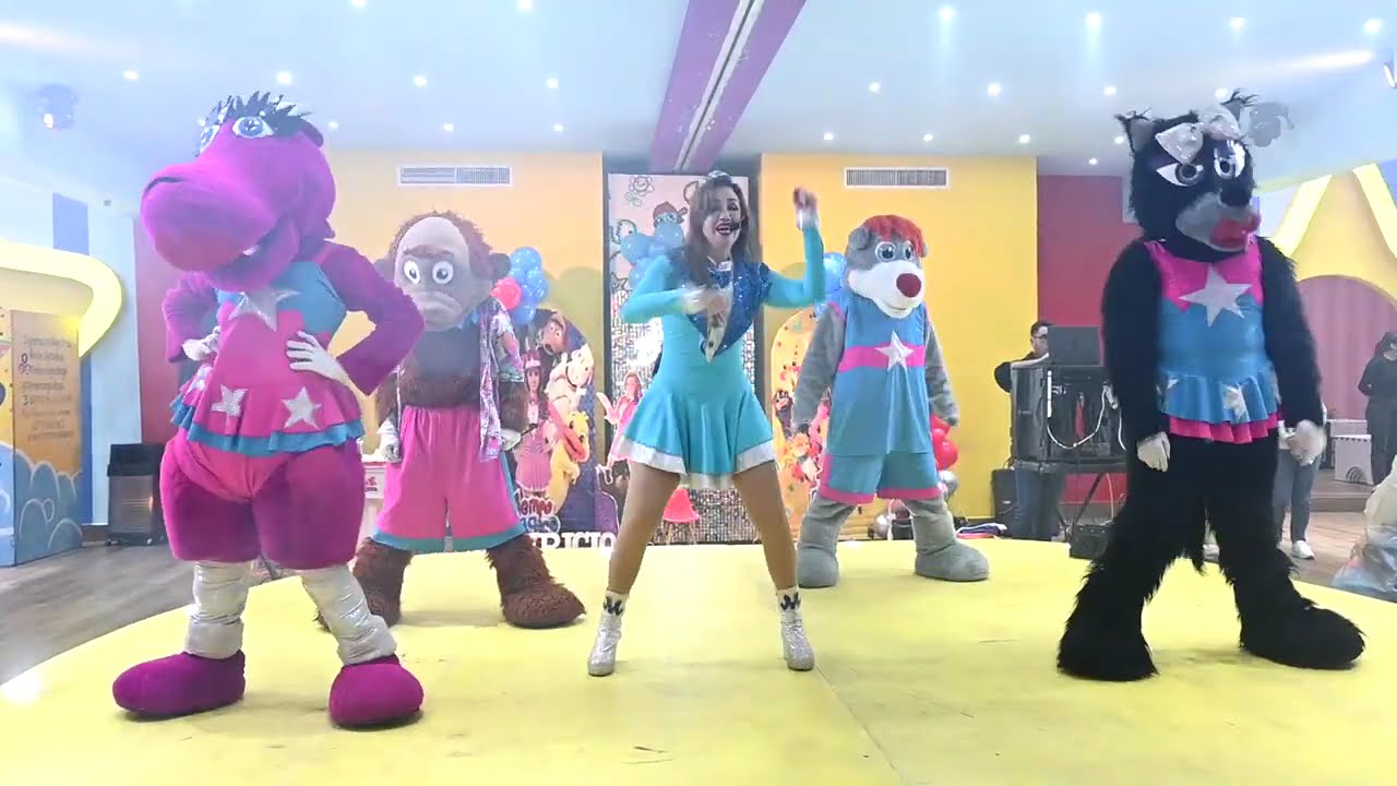 Mauricio cumple 4 con Tiempo Mágico, diversión para los niños