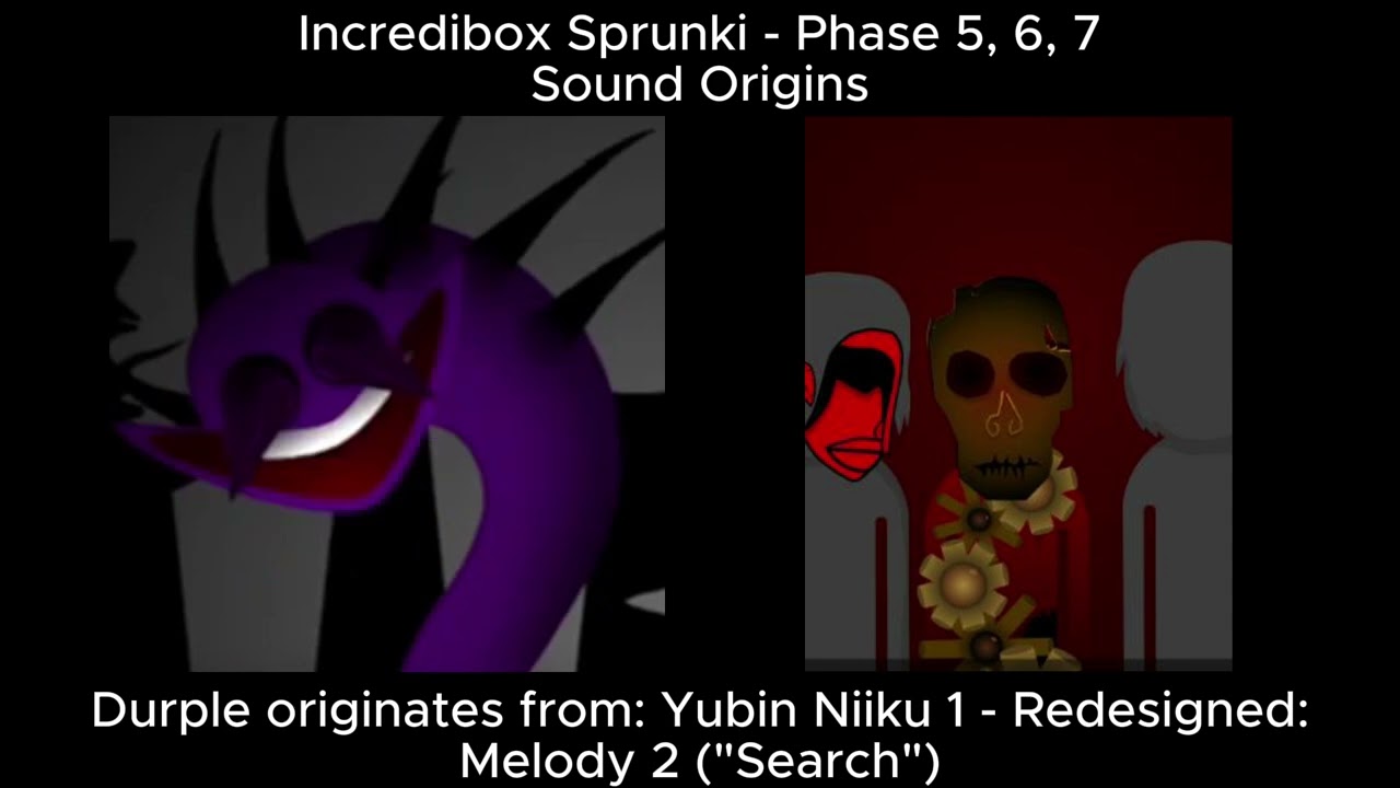 Incredibox Sprunki - Phase 5, 6, 7 Sound Origins Part 1