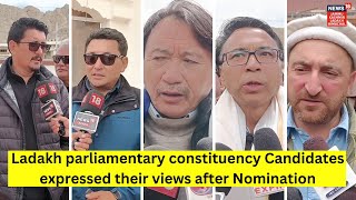 Ladakh | Views of Ladakh Parliamentary Constituency candidates soon after nomination clearance