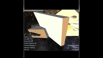 Libgdx Features -  3D Benchmark test