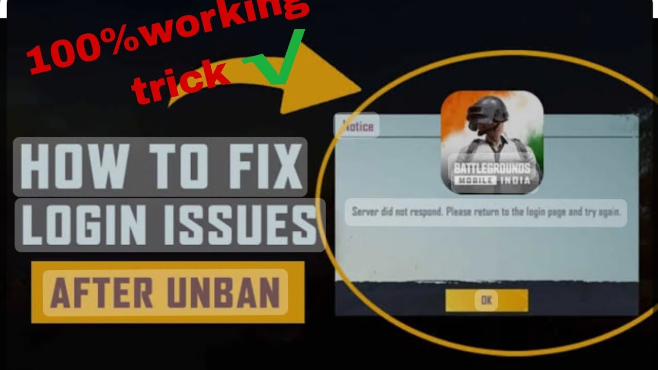 Bgmi login problem solved permanently 100%working trick | how to solve ...