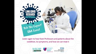 Long Covid: Ask the Expert Q&A Panel | Nottingham Hospitals Charity
