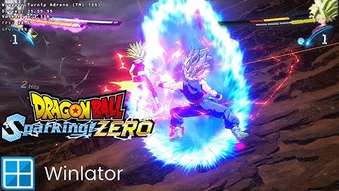 Dragon Ball Sparking Zero on Android Winlator Bionic 2.7.1 Poco F6