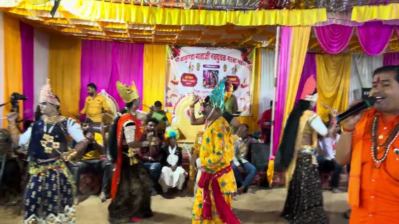 चामुंडा गरबा मण्डल विशाला 2023 ! गायक :-महेंद्रगिरी जी पुनसा 