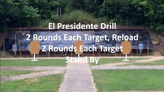 El Presidente Drill Dry Fire Training
