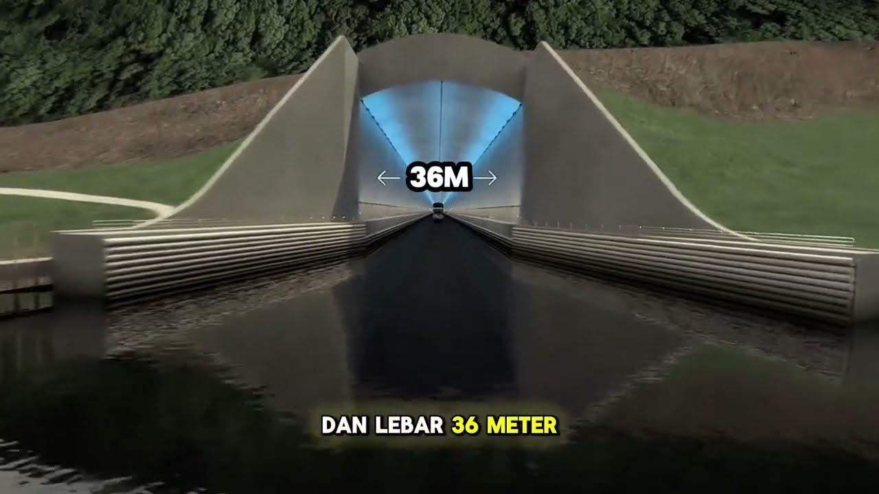 TEROWONGAN UNTUK KAPAL PERTAMA DI DUNIA