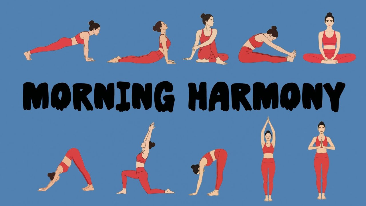 Утренняя гармония | 9-минутный комплекс йоги для пробуждения тела и успокоения ума