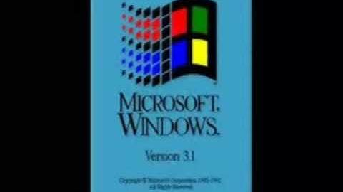 All windows startup and shutdown sounds (3.1-8.1)