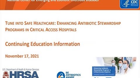 Enhancing Antibiotic Stewardship Programs in Critical Access Hospitals