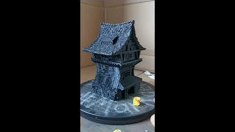 3D-Printing - Dicetower "Rogue" - Timelapse - #markdermark