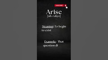 Pronounce ARISE the right way #shorts #shortsvideo #pronunciation #english #arise #viral
