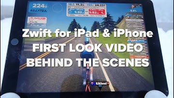 BEHIND THE SCENES - ZWIFT IOS VIDEO