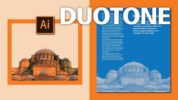 Simple Duotone Effect in Illustrator