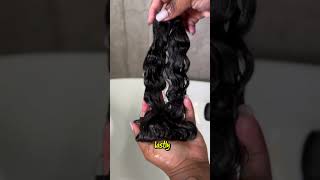 How to wash your bundles before installing them 😍 #burmesecurly #haircare #hairstyles