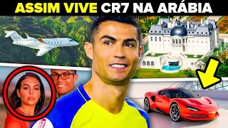 Assim vive Cristiano Ronaldo na Arábia Saudita! Casa, Carros, Dinheiro