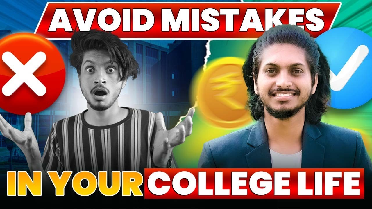 STOP Doing This in College! || AVOID these Mistakes in your College Life! 🚫🎓🔥