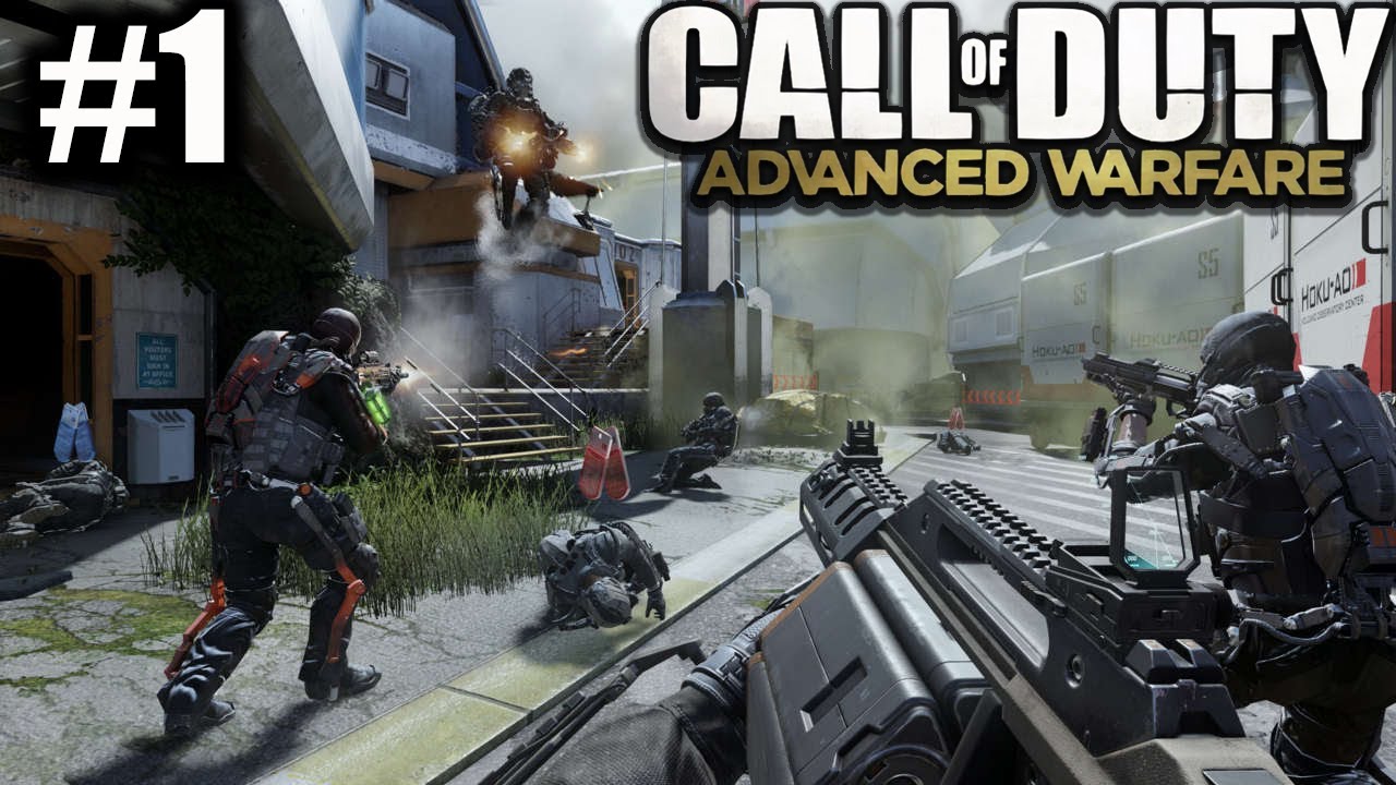CALL OF DUTY ADVANCED WARFARE - Cod induction Part1 - YouTube
