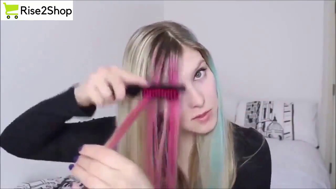 TEMPORARY HAIR DYE COMB YouTube
