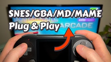 $15 Pocketable Game Console | Data Frog SF2000 - Connecting to TV/Gameplay | SNES, GBA, MD, MAME