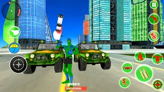 Spider Frog Rope Superhero | Flying Spider Amazing City Missions - Android GamePlay screenshot 5