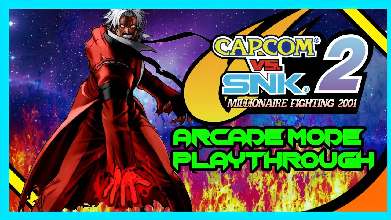 (Requested) Capcom VS SNK 2 arcade Playthrough {God Rugal} - YouTube