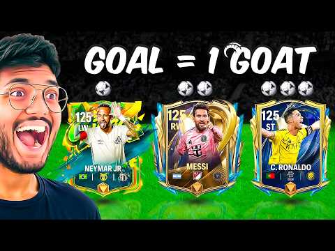 Every Goal = One GOAT Added To My Team in FC MOBILE!
