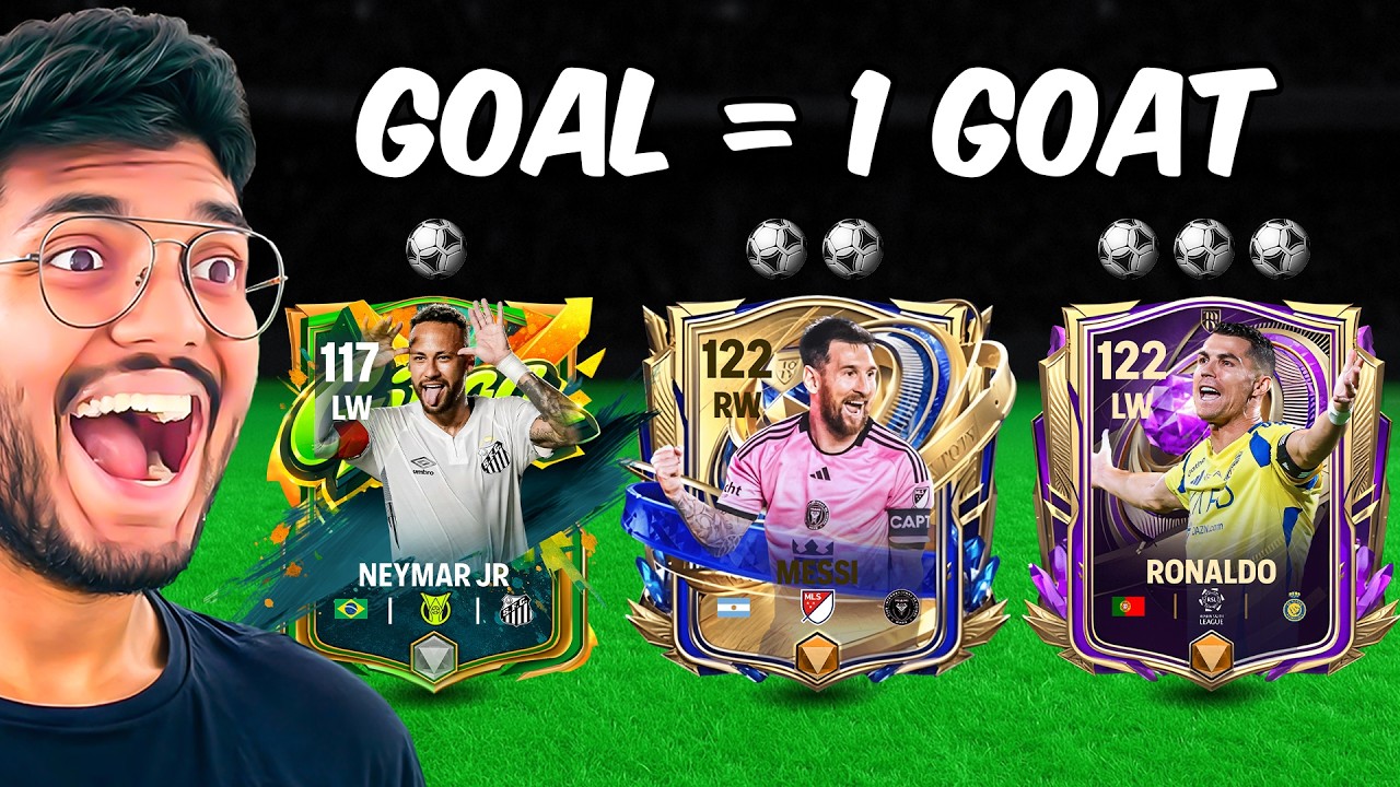 Every Goal = One GOAT Added To My Team in FC MOBILE!