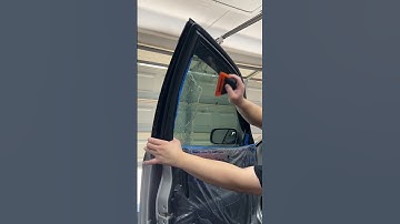 Window tint installation ASMR🔊 #asmr