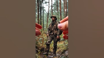 Hunter Setting a Trap for Survival | Primitive Hunting & Bushcraft Skills #survivalskills #hunter