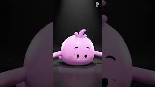 cute 3D monster