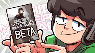 Modern Warfare But The Footage Is From The Beta In 2019?