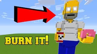 IS THAT HOMER SIMPSON?!? BURN HIM!!!