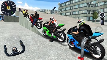 Impossible Motor Bike Stunts Driving - Extreme Off-Road Simulator 2025 - Android, IOS gameplay [FHD]