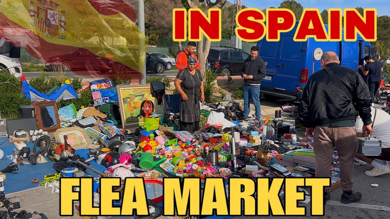 Flea Market in Spain 🇪🇸 | Exploring Polop’s Rastro – Any Bargains?