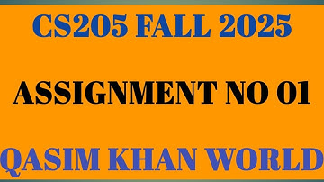 CS205 Assignment no 01 Fall 2025   https://chat.whatsapp.com/L2hJUzYHNIe1d6Qmfp5SPm. 03337435091