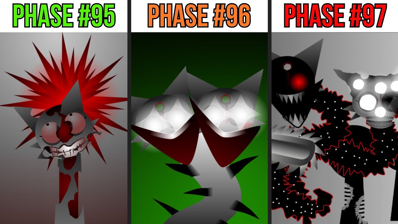 Phase 95 VS Phase 96 VS Phase 97 in Incredibox Sprunki - YouTube