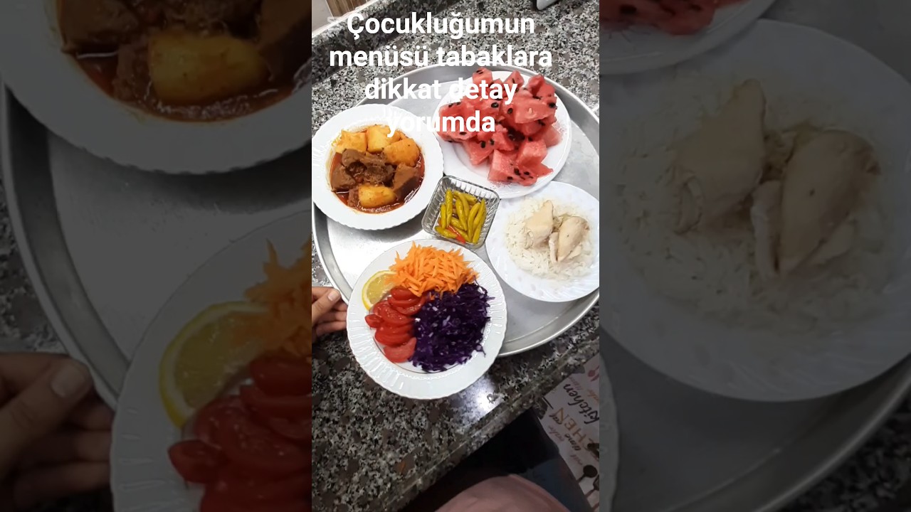 çocukluğumun menüsü detay yorumda beğen yorum abone #harika #pratiktarifler #yemektarifleri
