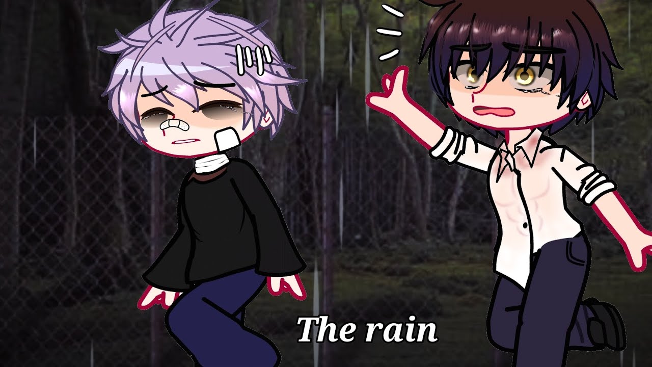 "The rain" || pearl boy BL Manhwa || gacha club || late trend || angst