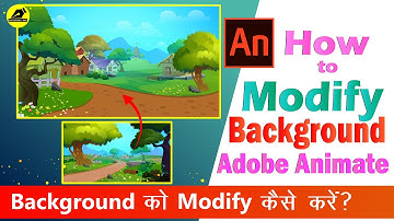 How To Modify Background In Adobe Animate |Free Animation Course Hindi |2D Animation Course in Hindi