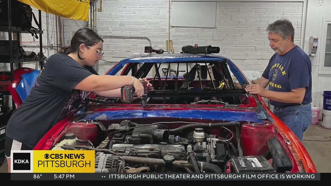 Whether it's flag football or racing cars, West Allegheny sophomore loves to compete