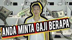 PERTANYAAN JEBAKAN INTERVIEW HRD - MAU GAJI BERAPA (CARA NEGOSIASI GAJI) - Durasi: 12.10. 